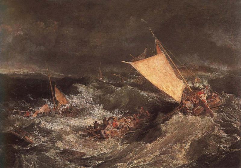 Joseph Mallord William Turner Disaster Spain oil painting art
